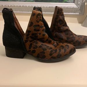 Ibiza Jeffrey Campbell California natural cow hair. Original price $235